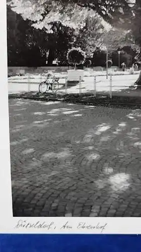  Altes Foto Düsseldorf Am Ehrenhof Original Leica Print Dr. Grygiel 30 X 24 cm 