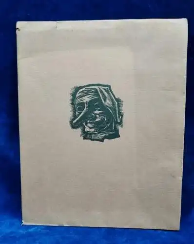 G607/ Gerhard Drapsch Der unsterbliche Kasperle / 8 Holzschnitte Hans Orlowski  