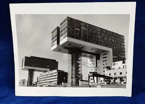 Original Altes Foto Köln Kranhäuser Original Leica Print Dr. Grygiel 30 X 24 cm 