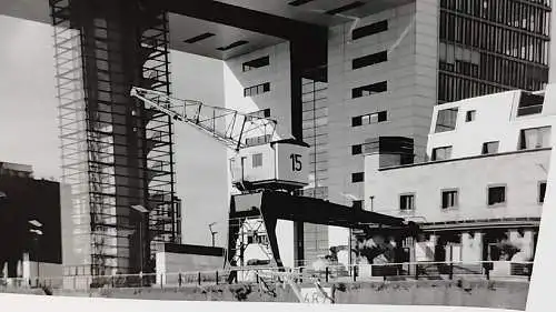 Original Altes Foto Köln Kranhäuser Original Leica Print Dr. Grygiel 30 X 24 cm 