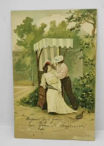 E804/ alte  Grußkarte 1902 Löbau