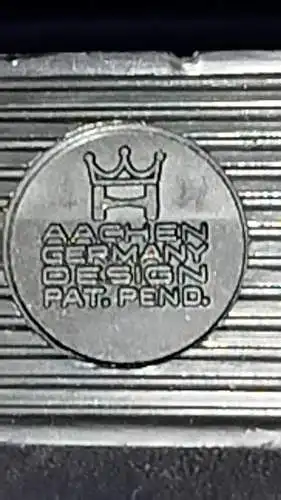 G350/ Altes Design Patent Schreibtisch Utensil Schere Brieföffner 
