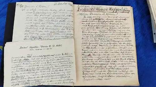 G214/ alte Fotos /Zeugnis Familiengeschichte eines Berliner Studienrates 