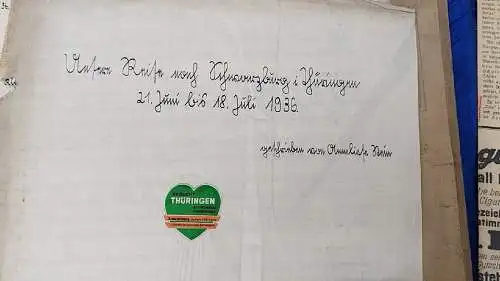 G214/ alte Fotos /Zeugnis Familiengeschichte eines Berliner Studienrates 