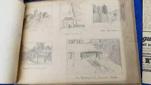 G214/ alte Fotos /Zeugnis Familiengeschichte eines Berliner Studienrates 