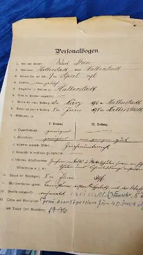 G214/ alte Fotos /Zeugnis Familiengeschichte eines Berliner Studienrates 