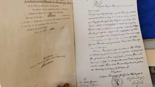 G214/ alte Fotos /Zeugnis Familiengeschichte eines Berliner Studienrates 