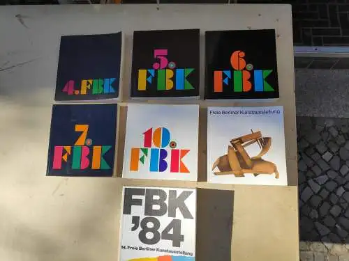 E128/ freie Berliner Kunstausstellung 7 Bände