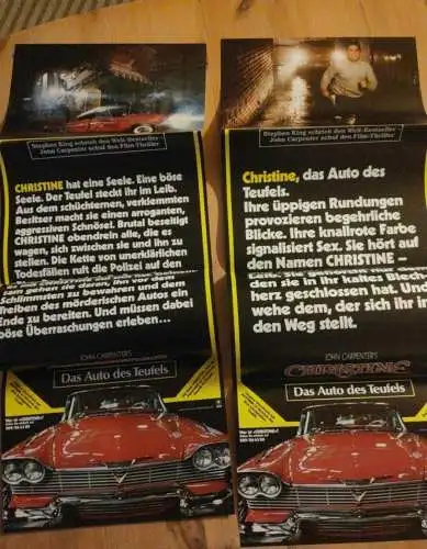 CHRISTINE - DAS AUTO DES TEUFELS | 12 Aushangfotos und Werbematerial 
