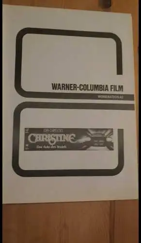 CHRISTINE - DAS AUTO DES TEUFELS | 12 Aushangfotos und Werbematerial 