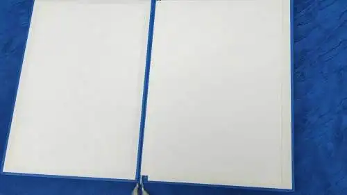 E880/ DDR  Urkunde - Deutsche Friedensmedaille Friedensrat blanko Belegstück
