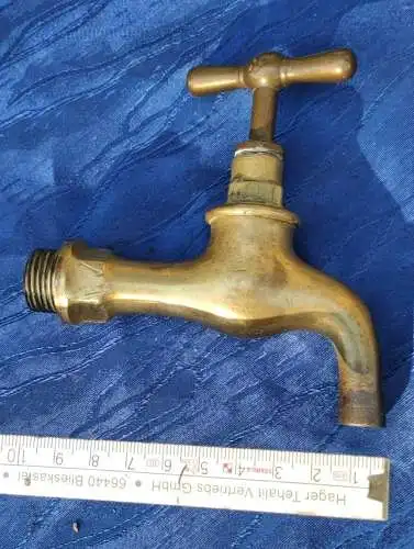 G449/ alter messing wasserhahn