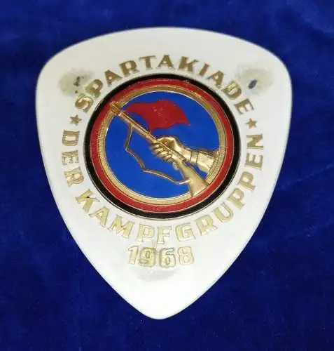 E800/ Spartakiade der Kampfgruppen 1968 Schild 