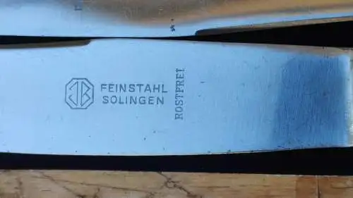 F533/ 36  teiliges 100er versilbertes Jugendstil Besteck JB Solingen