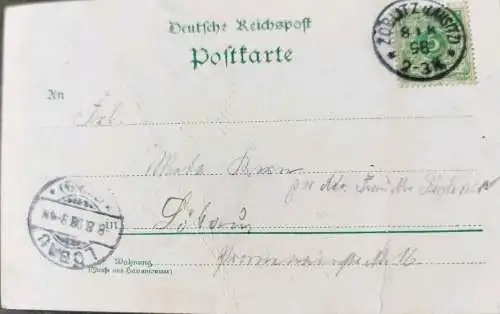 Alte Ansichtskarte Gruß vom Rothstein 