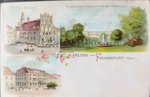 Alte Ansichtskarte Frankfurt/ Oder  um 1900