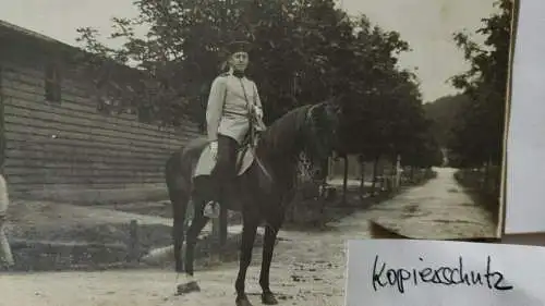 E803/ Alte Postkarte - Ehemaliger Truppenübungsplatz Münsingen 1918