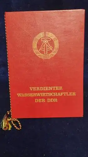 E880/ DDR  Urkundenmappe Belegstück