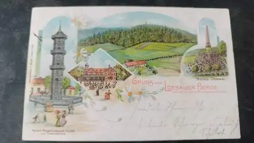 Alte Ansichtskarte Gruß aus Löbau 