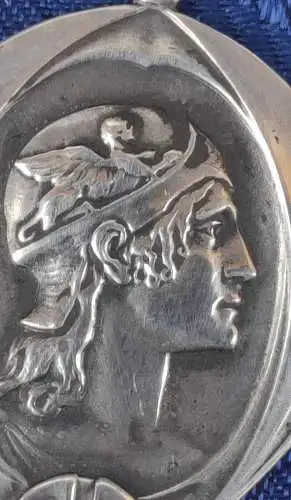 F856/ Jugendstil Anhänger  800 Silber