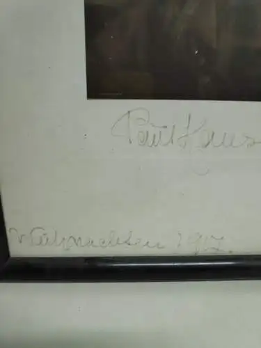 E408/ Foto mit Autogramm Paul Hansen Poul Hansen Tenor Dänemark