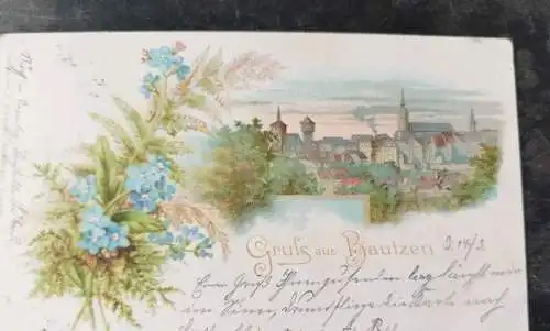 Alte Ansichtskarte Gruß aus Bautzen 