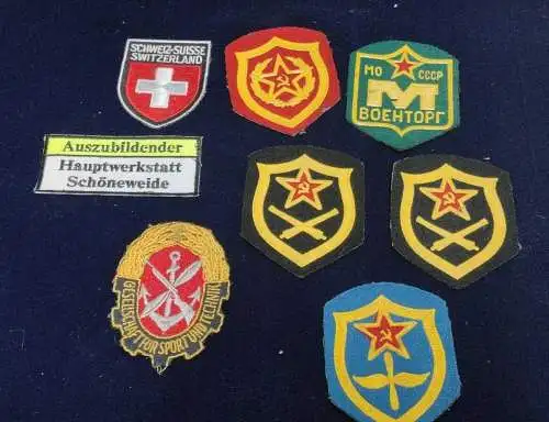 E880/ Ärmelaufnäher Ärmelabzeichen  нашивка шеврон Armee UdSSR +andere