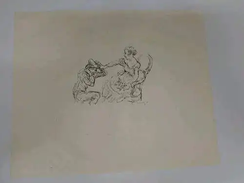 E292/ Max Slevogt  Märchen  signierte Lithographie
