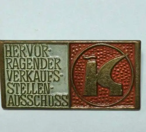 E880/ DDR Konsum Ehrentitel hervorragender Verkaufsstellen Ausschuß 