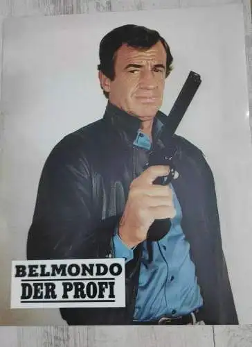 Der Profi 3 original Aushangfotos Jean-Paul Belmondo 