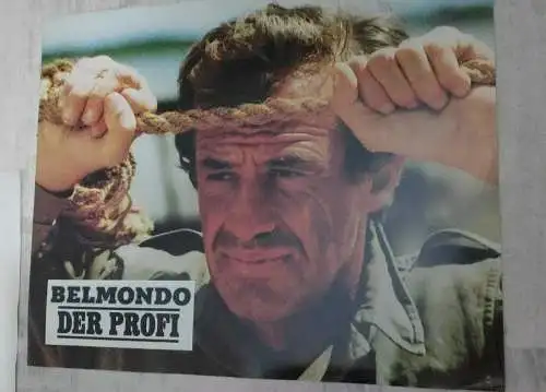 Der Profi 3 original Aushangfotos Jean-Paul Belmondo 