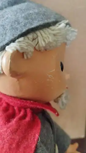 G617/ seltene DDR Sandmann  Puppe 60iger