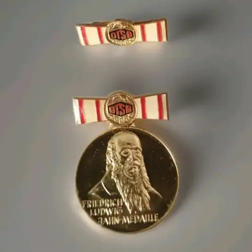 DDR Friedrich-Ludwig-Jahn-Medaille DTSB Deutscher Turn- und Sportbund (144362)