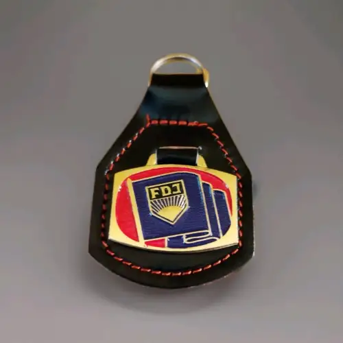 DDR Abzeichen Schlüsselanhänger FDJ Freie Deutsche Jugend
