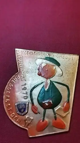 MC Touring Dresden Sternfahrt zum Pressefest der SZ 1970