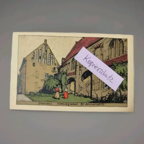 Alte Postkarte Stendal 