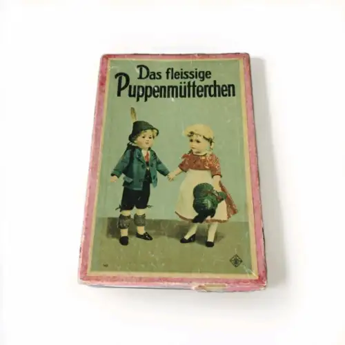 G660/  Das fleissige Pupenmütterchen, 10 Schnittmustermappen in Karton alt