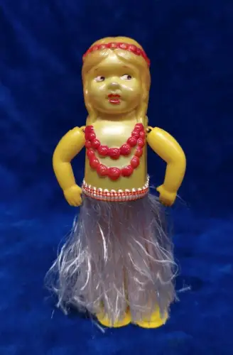 G683/ Aufziehbare Hula Tänzerin Vintage Made in Occupied Japan    