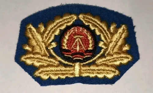  Mützenemblem Mützenabzeichen blau DDR