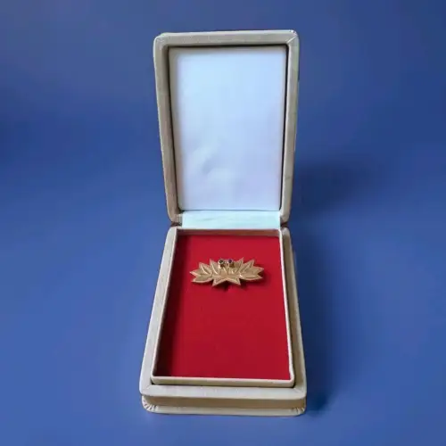 DDR  Auszeichnung Orden Ehrenspange VVO  Gold 