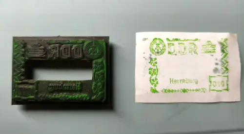 03 Grenzübergangsstempel - Einsatz - Übergang Herrnburg 