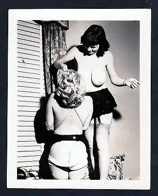 1960 Bondage Unterwäsche lingerie Erotik nude vintage Dessous pin up Foto photo