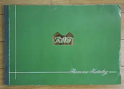 70er Jahre 60er FAF grün Möbel Katalog Flamme Katalog catalogue furniture