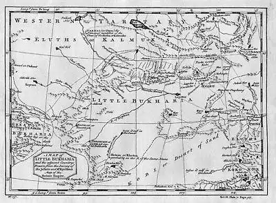 1750 - Bukari Russia Asia Map