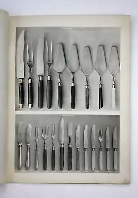 1925 Gottlieb Hammesfahr "Nirosta" Stahlwaren Solingen Besteck Katalog Messer