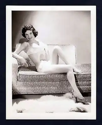 1960 Unterwäsche lingerie Erotik nude vintage couch pin up Foto photo Dessous