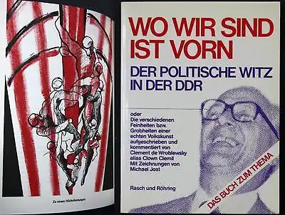 1986 C. von Wroblewsky Wo wir sind ist vorn. Der politischer Witz in der DDR