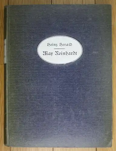 1915 Heinz Herald Max Reinhardt Musik Ein Versuch über das Wesen modernen Regie