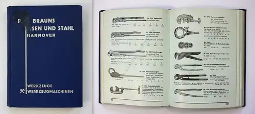 P.H.Brauns Eisen und Stahl Hannover Werkzeuge Werkzeugmaschinen Handwerk Technik