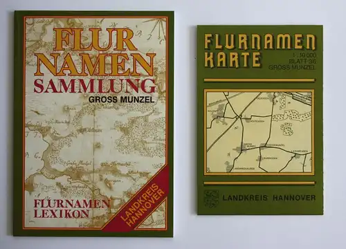 1994 H. Weber Flurnamenlexikon zur Flurnamenkarte Gross Munzel Niedersachsen